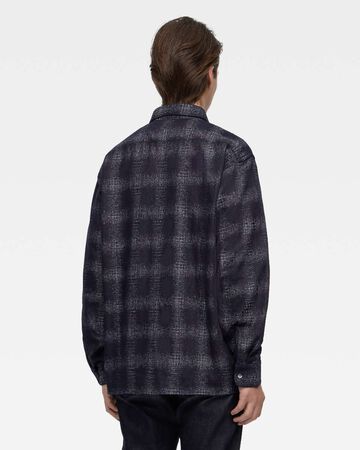 ORIGINAL CHECK JACQUARD SHIRT,Indigo, small image number 2