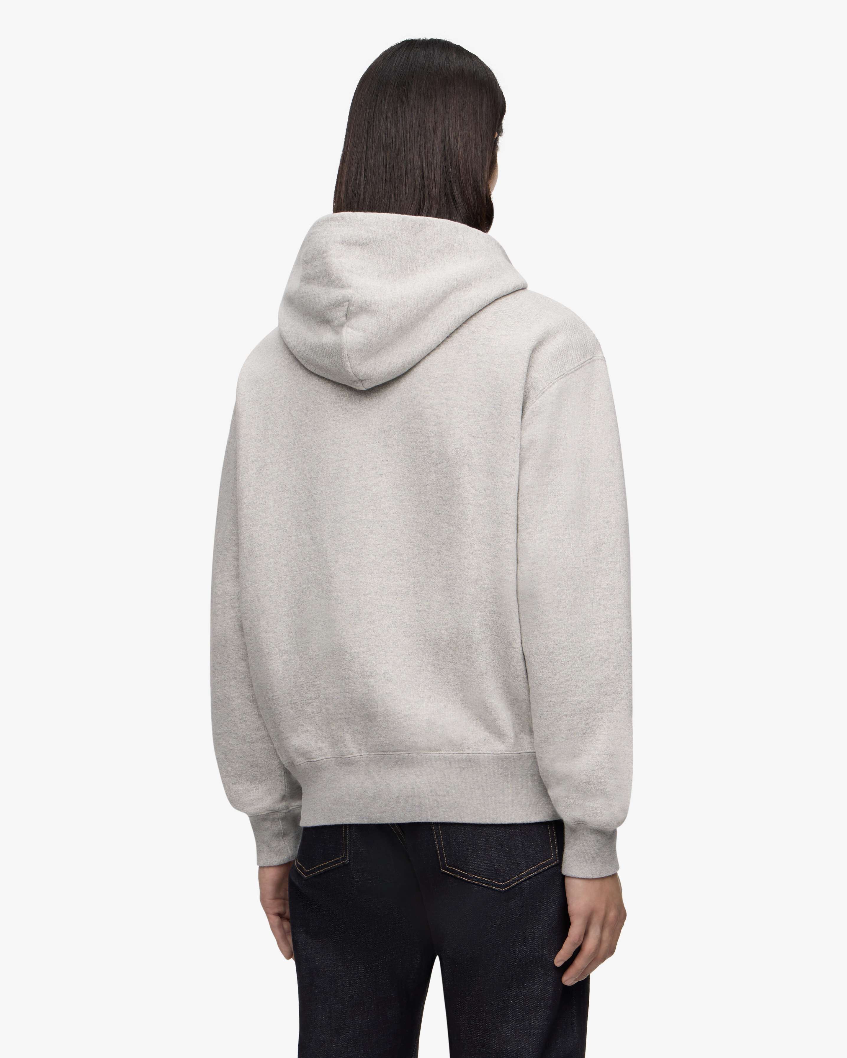 【LOOPWHEELER x LOWERCASE】Sweat Parka/グレー LOOPWHEELER（ループウィラー） パーカー 「LOOPWHEELER x LOWERCASE