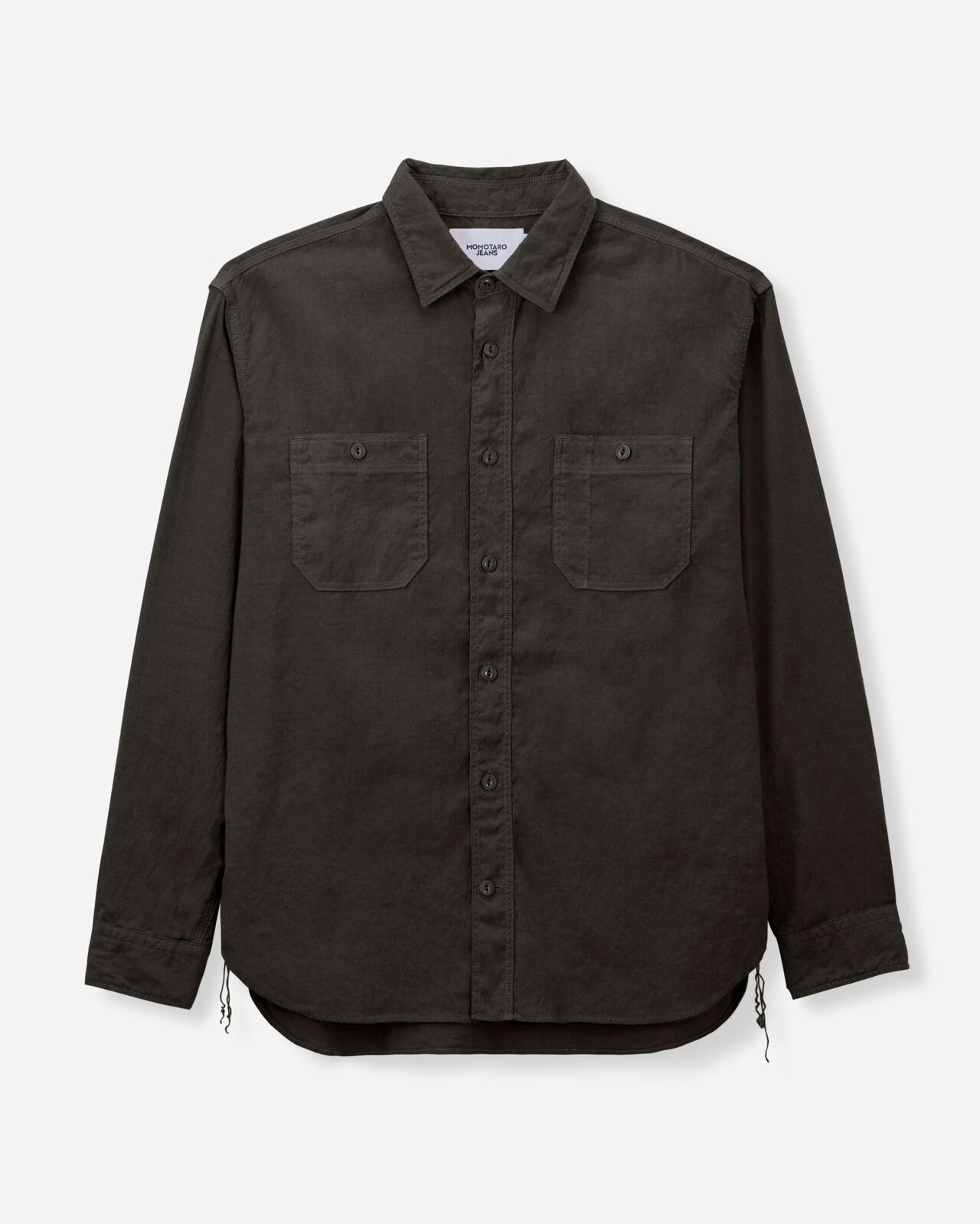 [Late Mar Release] LINEN L/S SHIRT,BLK, large image number 13