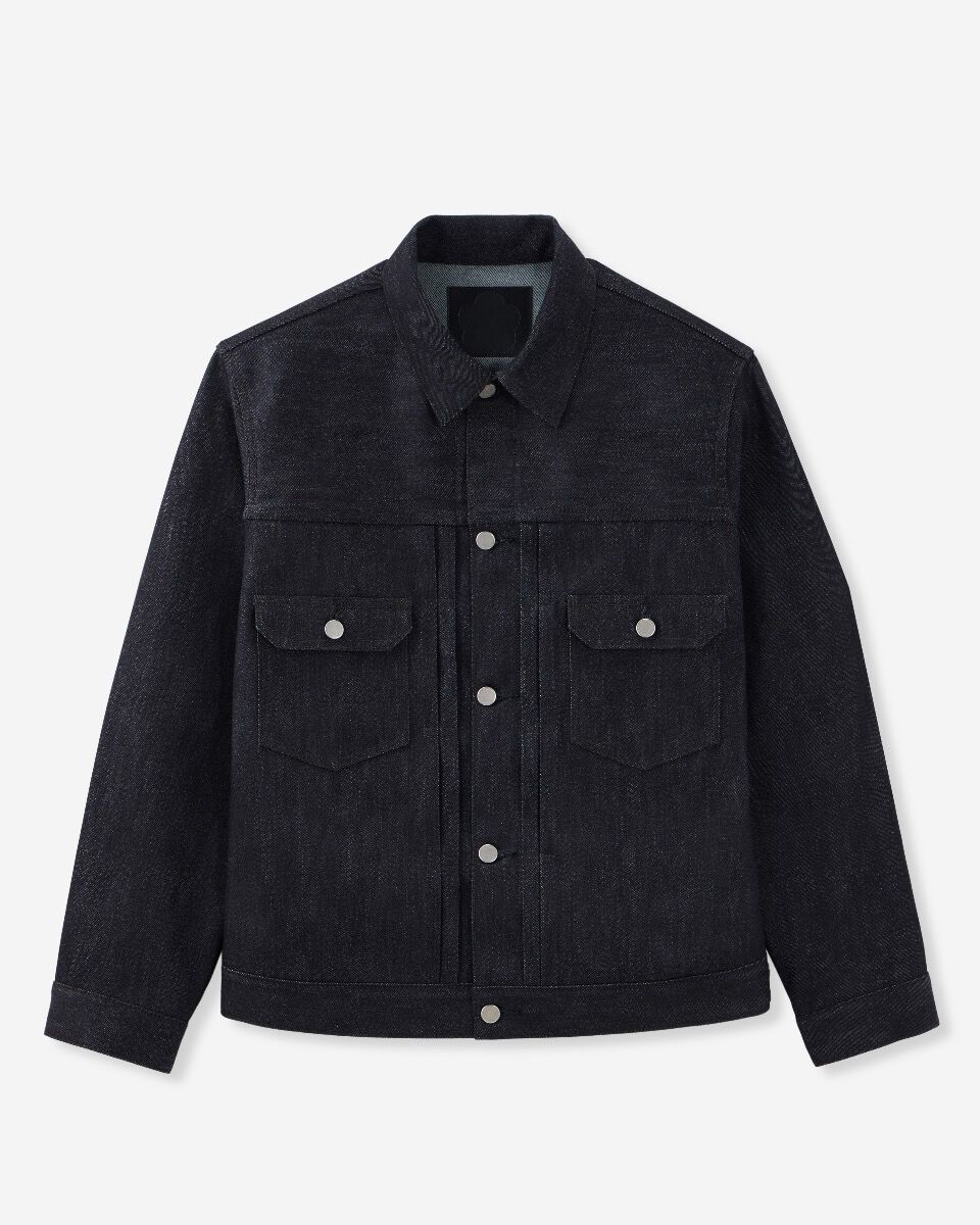 002 CASHMERE DENIM JACKET 13.7oz