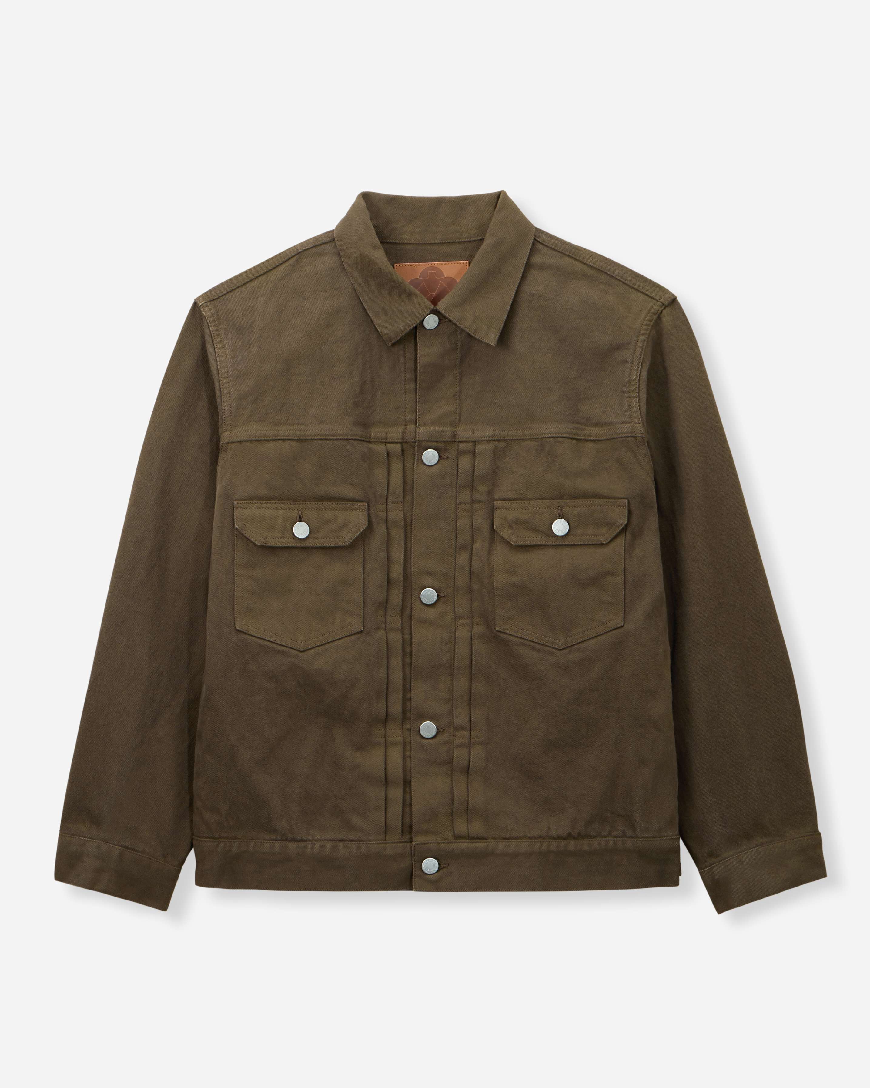 002 DENIM JKT - MOSS