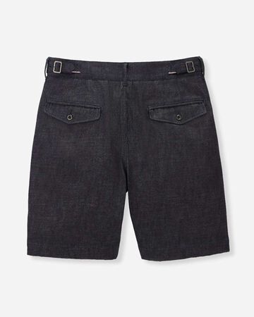 DENIM WIDE SHORTS,Indigo, small image number 6