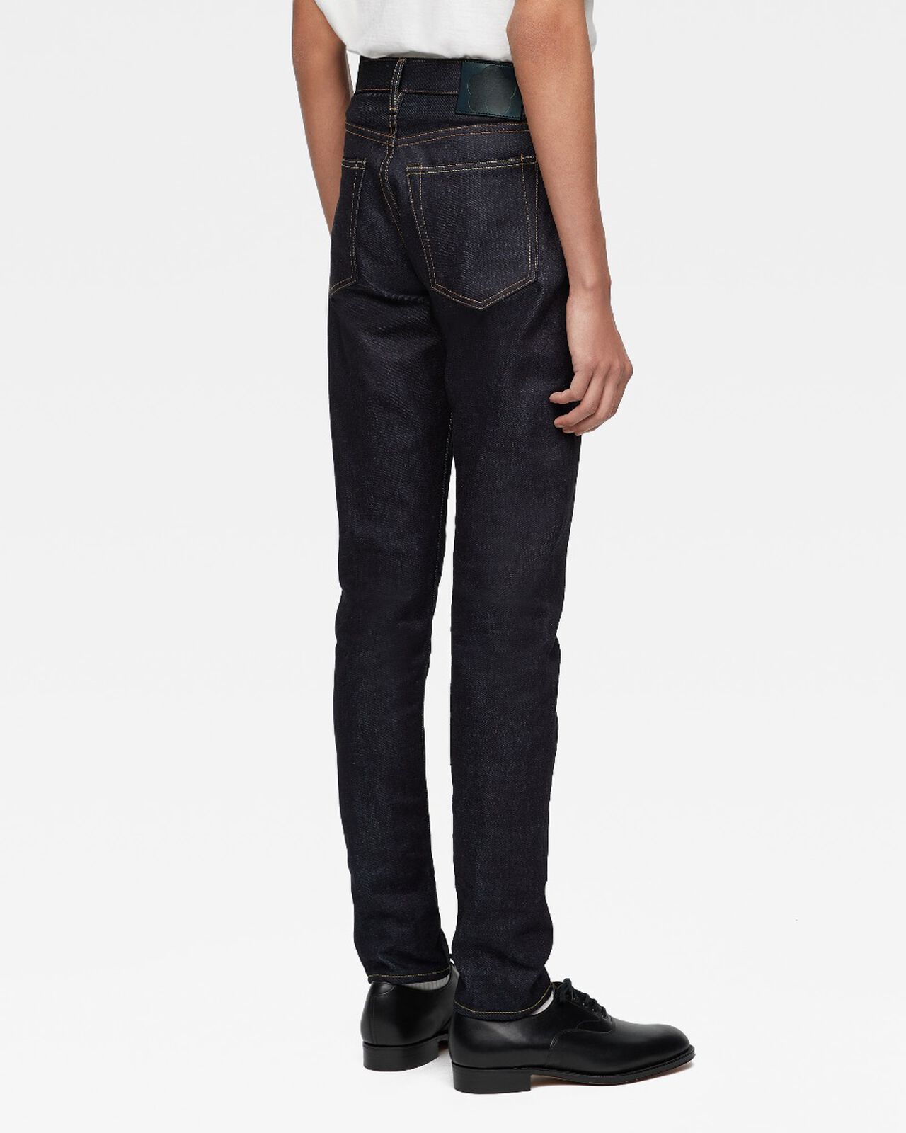 #300 STANDARD SLIM 14.7oz ZIPPER FLY,Indigo, large image number 2