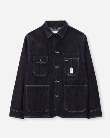 DENIM COVERALL,Indigo, large image number 5