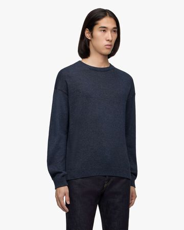 L/S KNIT - WASHI PAPER,Noir, large image number 1