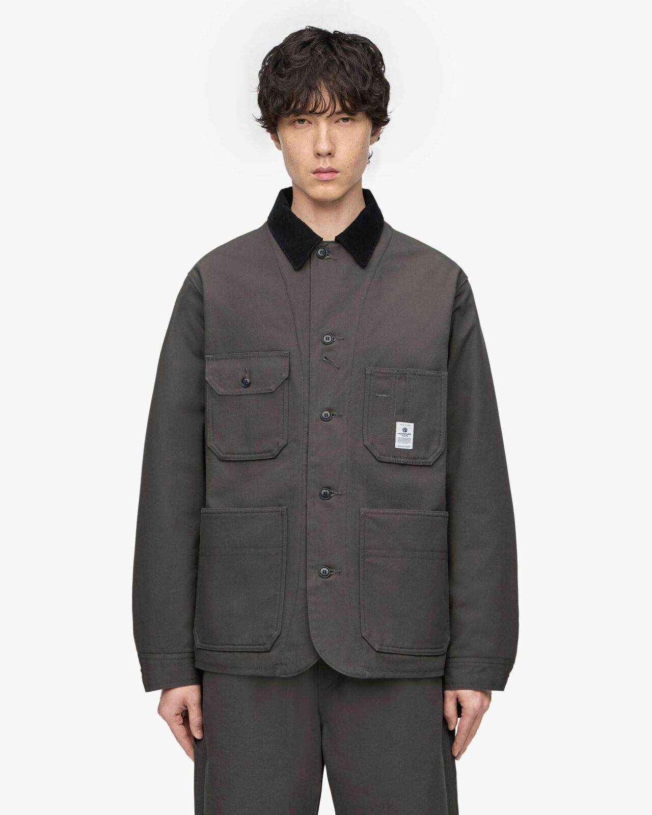 DUCK JACKET,Kelabu, large image number 10