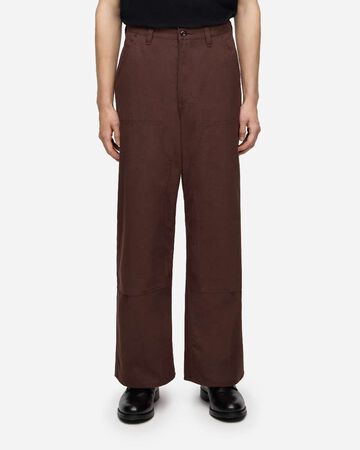 DUCK DOUBLE KNEE PANTS,Marron, large image number 0