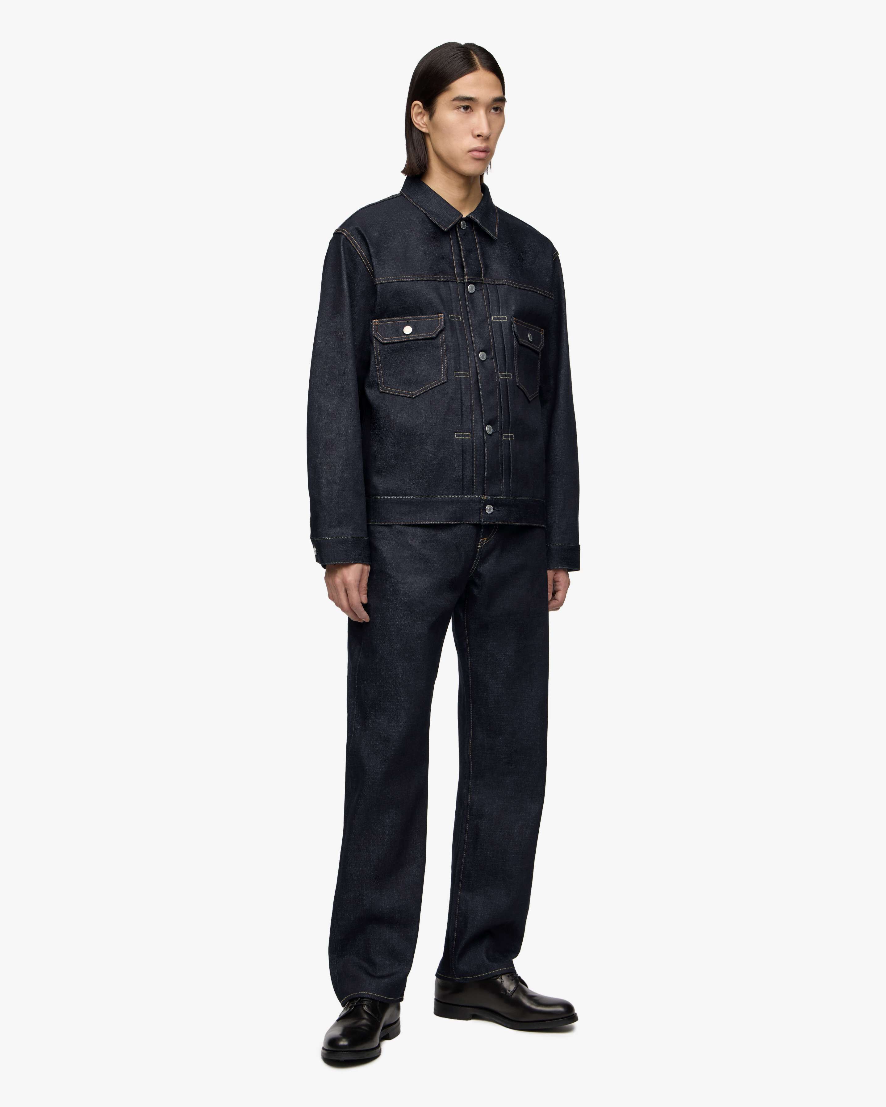 002 STANDARD DENIM JACKET 14.7oz