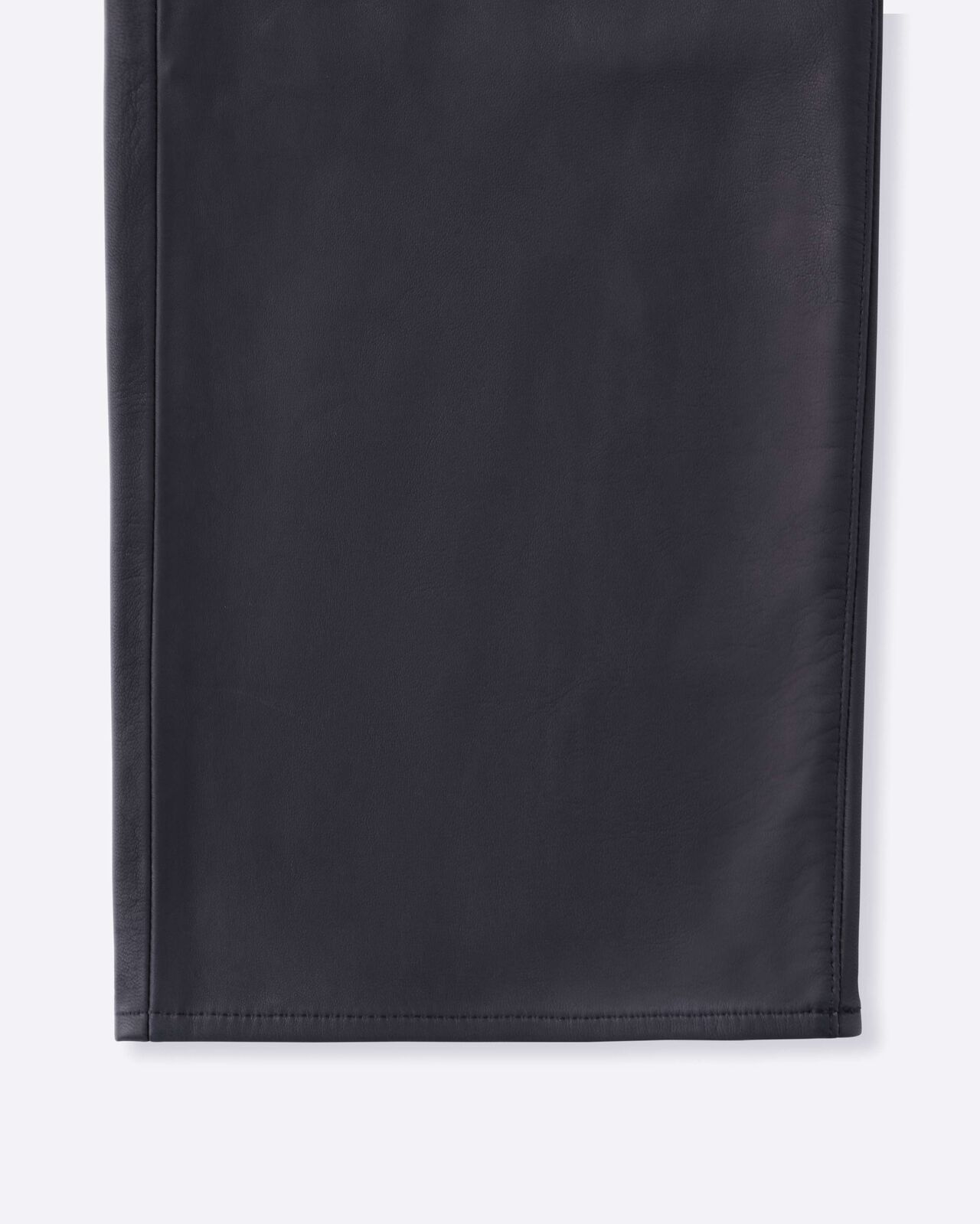 #100 STRAIGHT - SMOOTH LEATHER,BLK, large image number 10