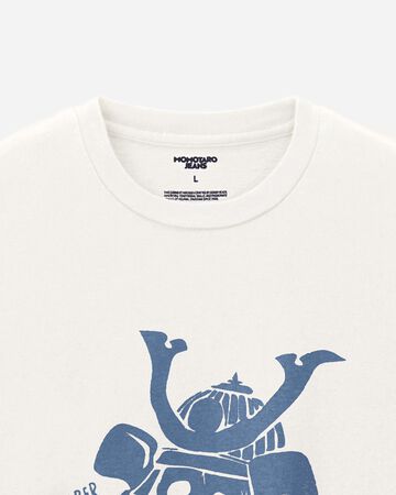 ZIMBABWE COTTON S/S TEE- SKULL,WHT, large image number 5