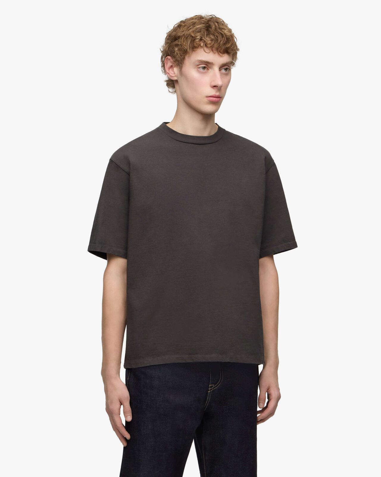 ZIMBABWE COTTON SS TEE-PRODUCT DYE(BODY),NAVY, large image number 15