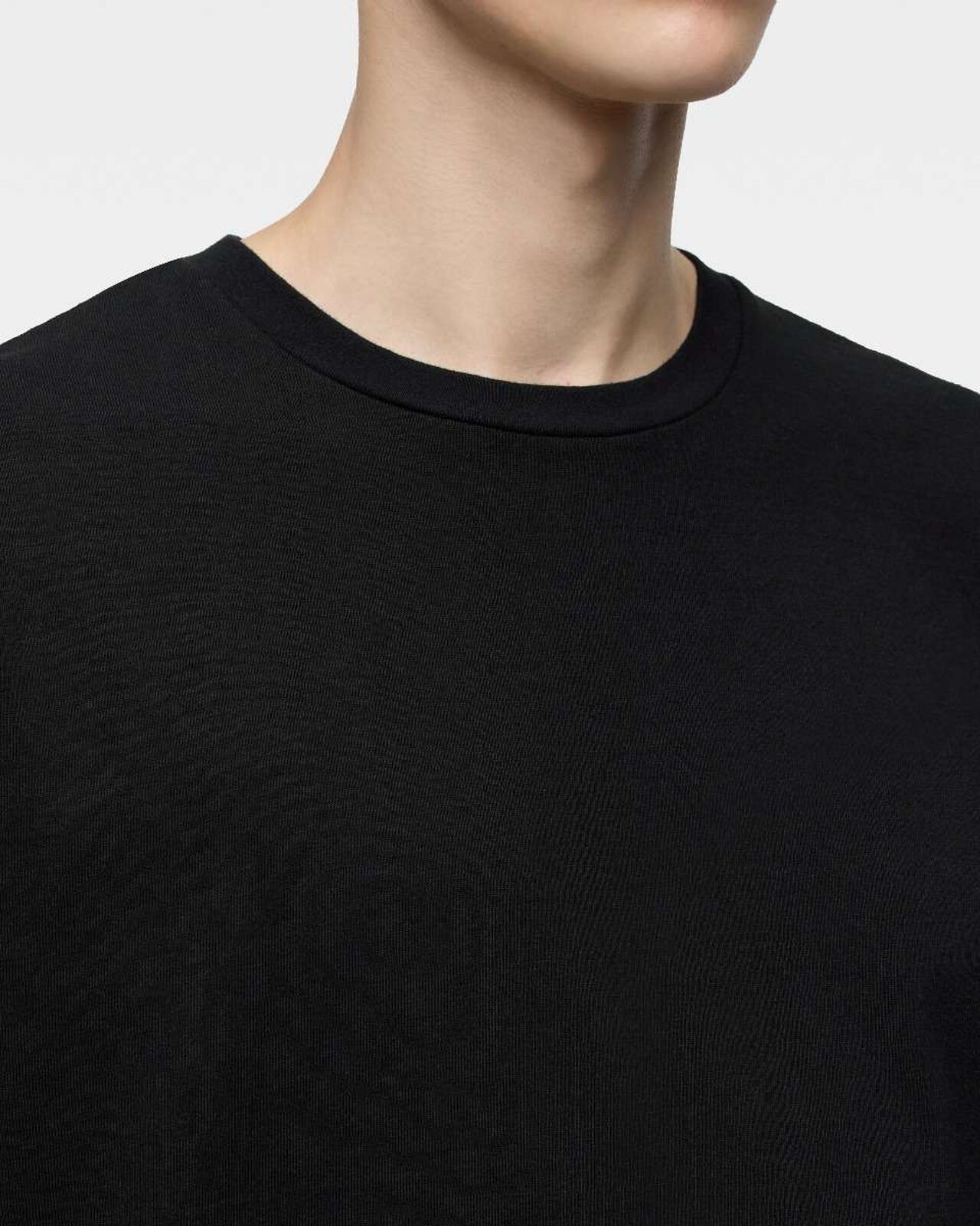 ZIMBABWE COTTON L/S TEE,BLK, large image number 4
