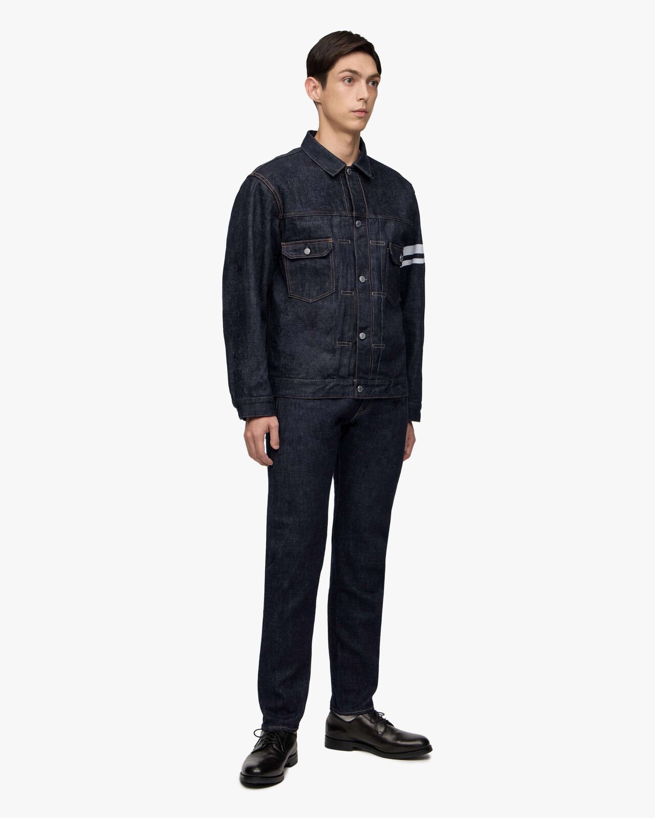 #300 CLASSIC SLIM 15.7oz ZIPPER FLY,Indigo, large image number 5