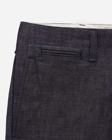 DENIM SLIM SHORTS,Indigo, small image number 9