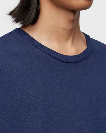 SOFT HEAVY OUNCE S/S TEE - INDIGO,Indigo, large image number 4