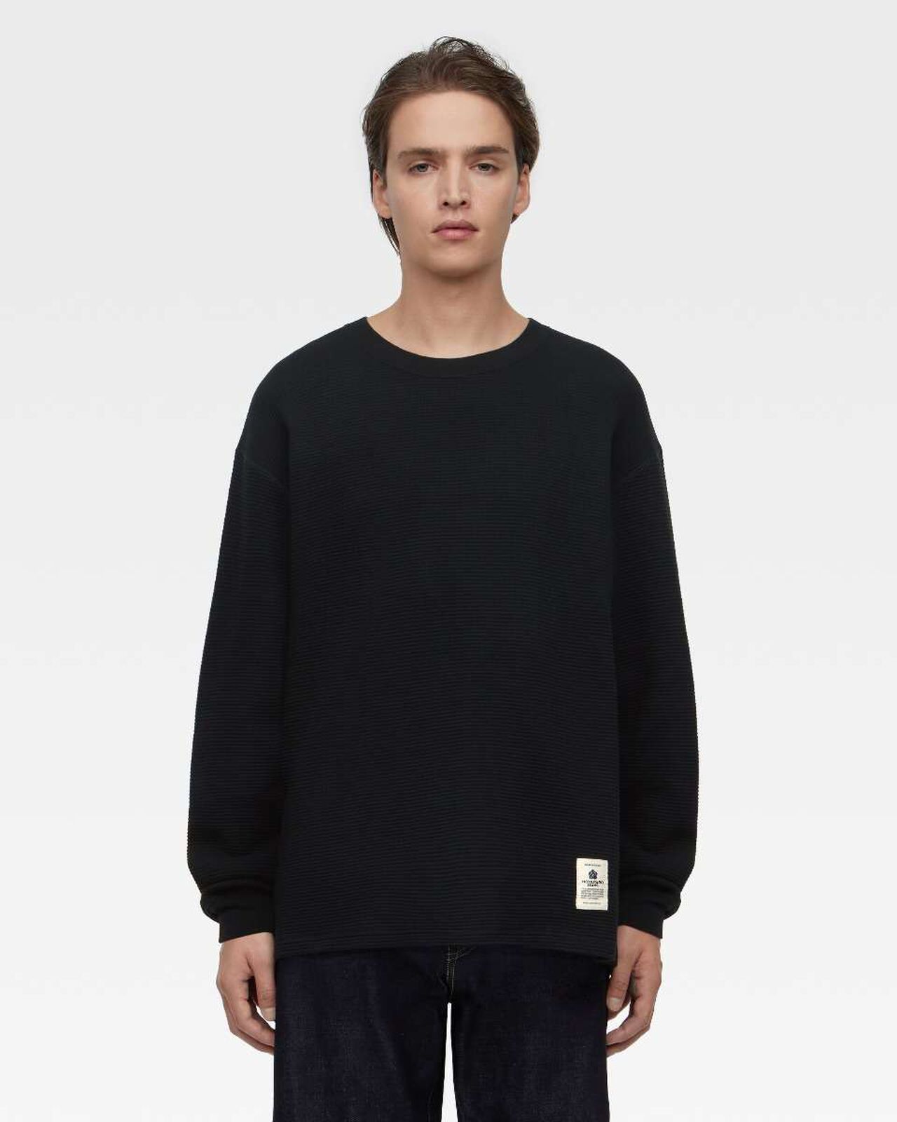 THERMAL L/S TEE,Noir, large image number 0