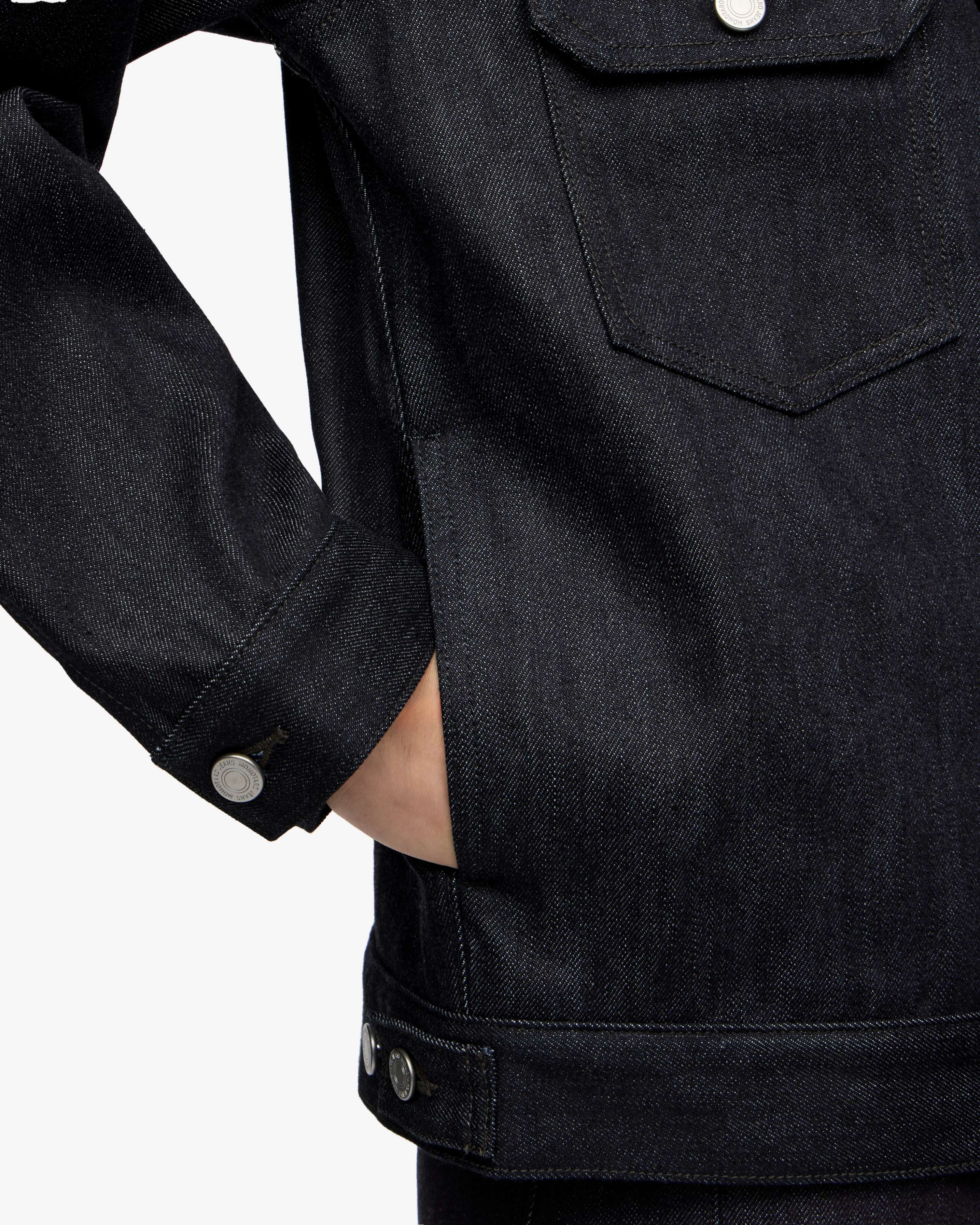002 CASHMERE DENIM JACKET 13.7oz