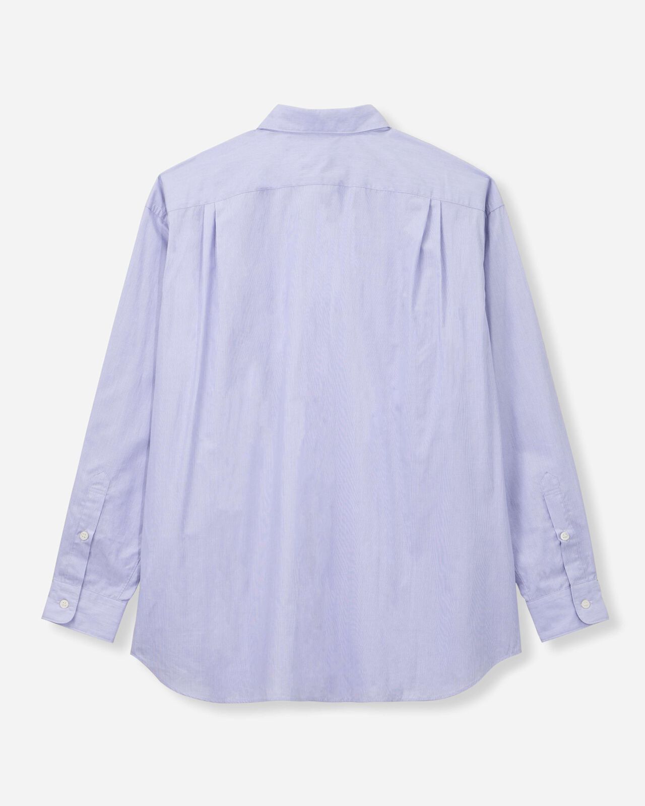 BROAD STRIPE L/S SHIRTS,GRY, large image number 6