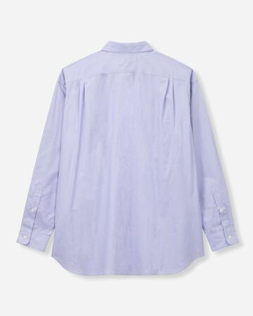 BROAD STRIPE L/S SHIRTS,GRY, large image number 6