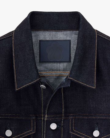 #013 STANDARD DENIM JACKET WOMEN'S 14.7oz,靛藍, large image number 4