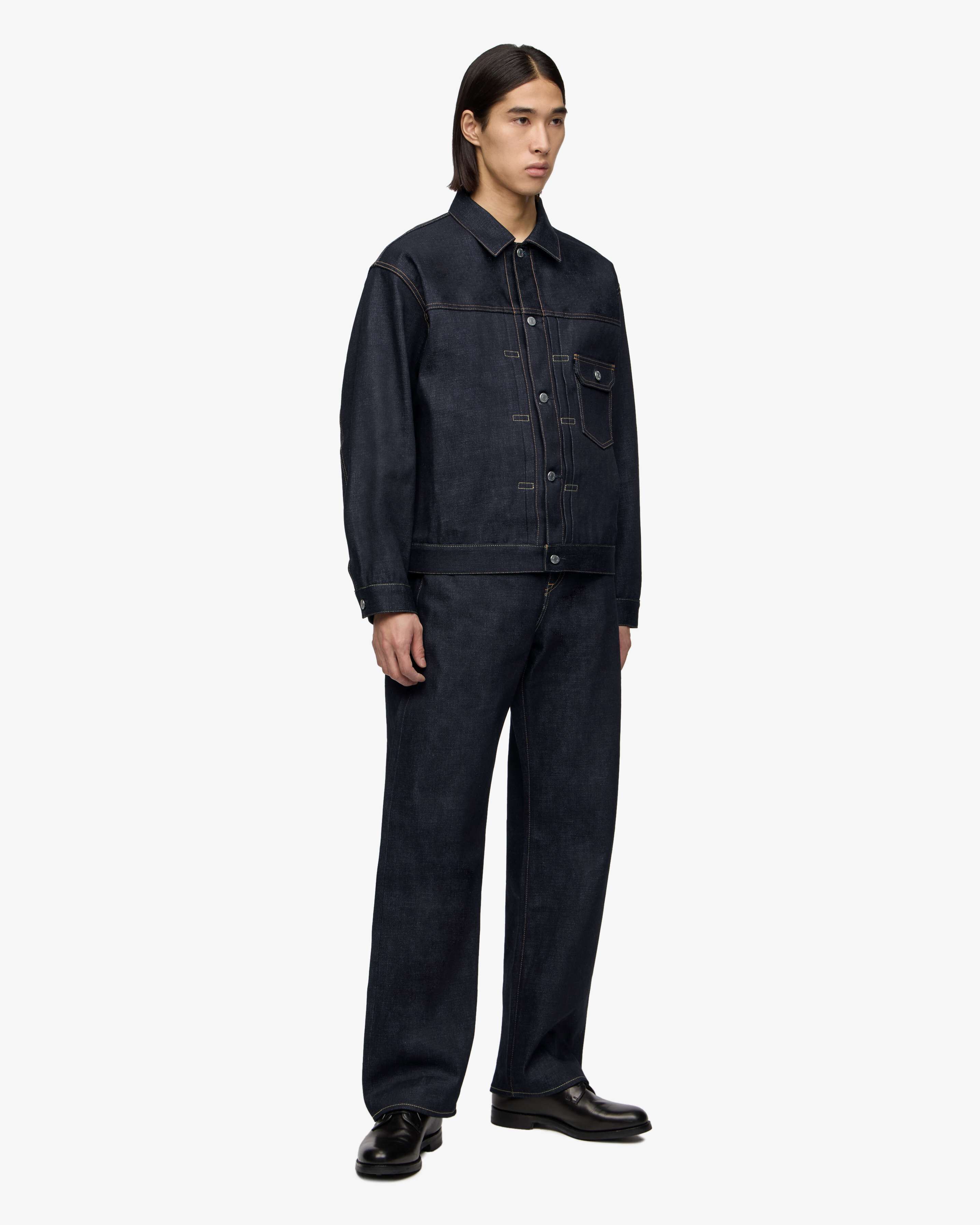 001 STANDARD DENIM JACKET 14.7oz