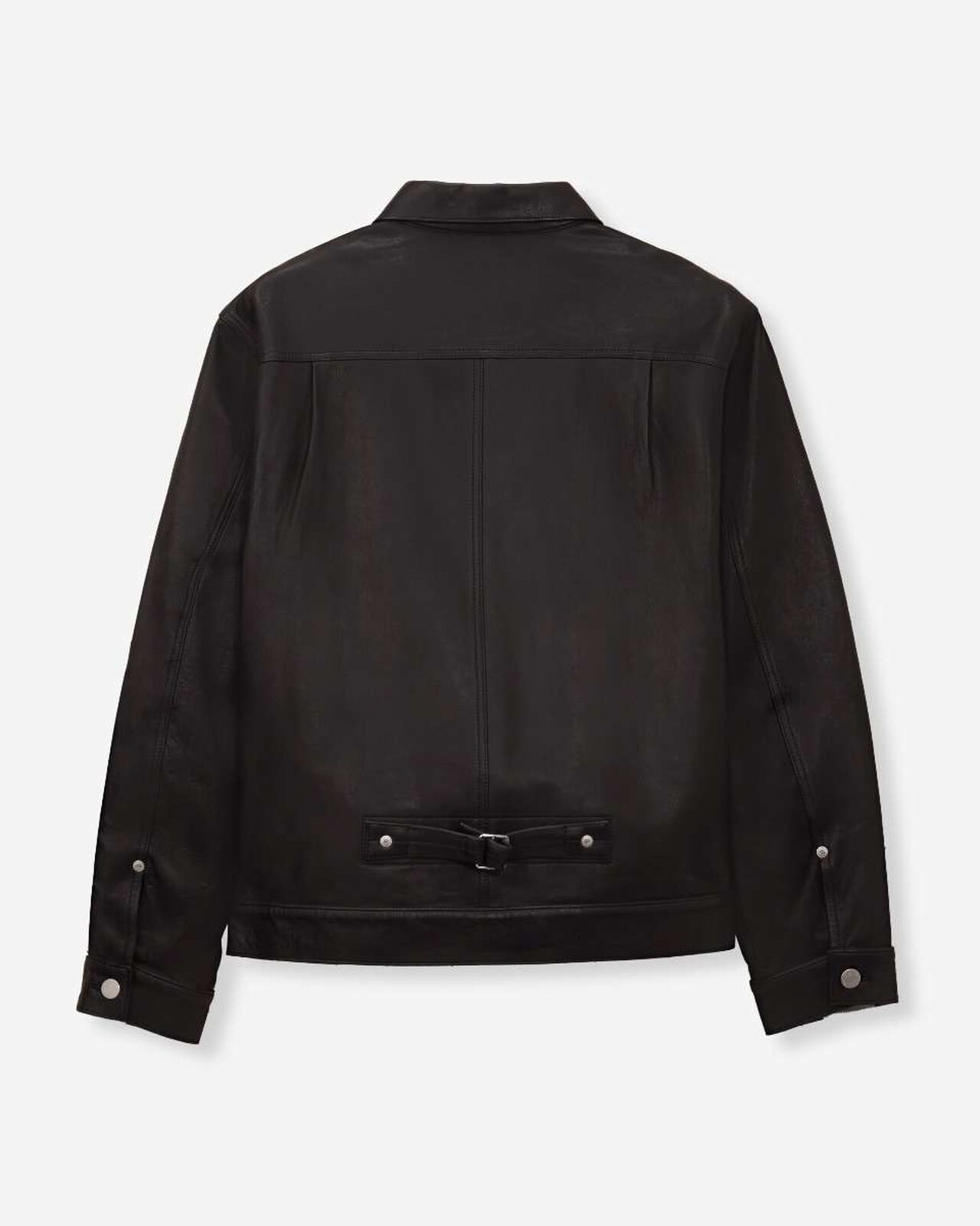 LEATHER JACKET,BLK, large image number 7