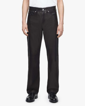 #100 STRAIGHT - SMOOTH LEATHER,BLK, large image number 12