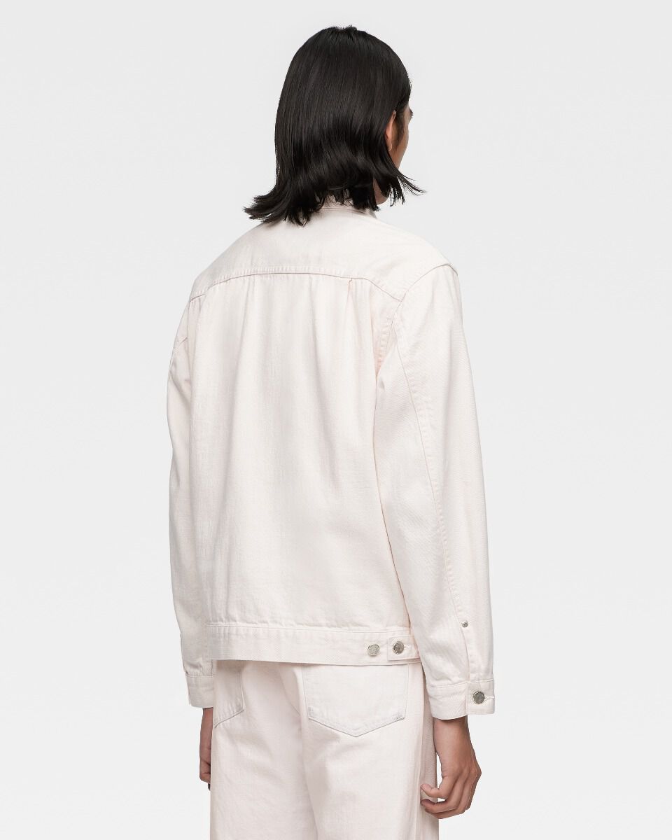 002 DENIM JACKET - SAKURA DYED