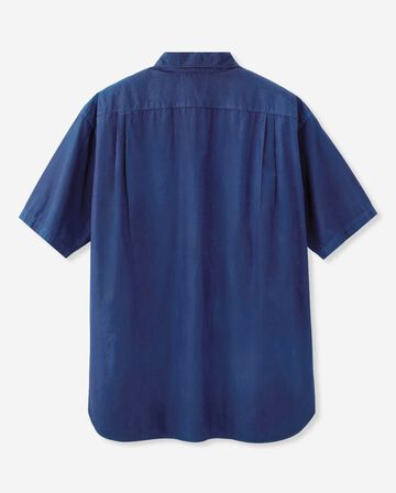 BROAD S/S SHIRT - NATURAL INDIGO,DID, small image number 7