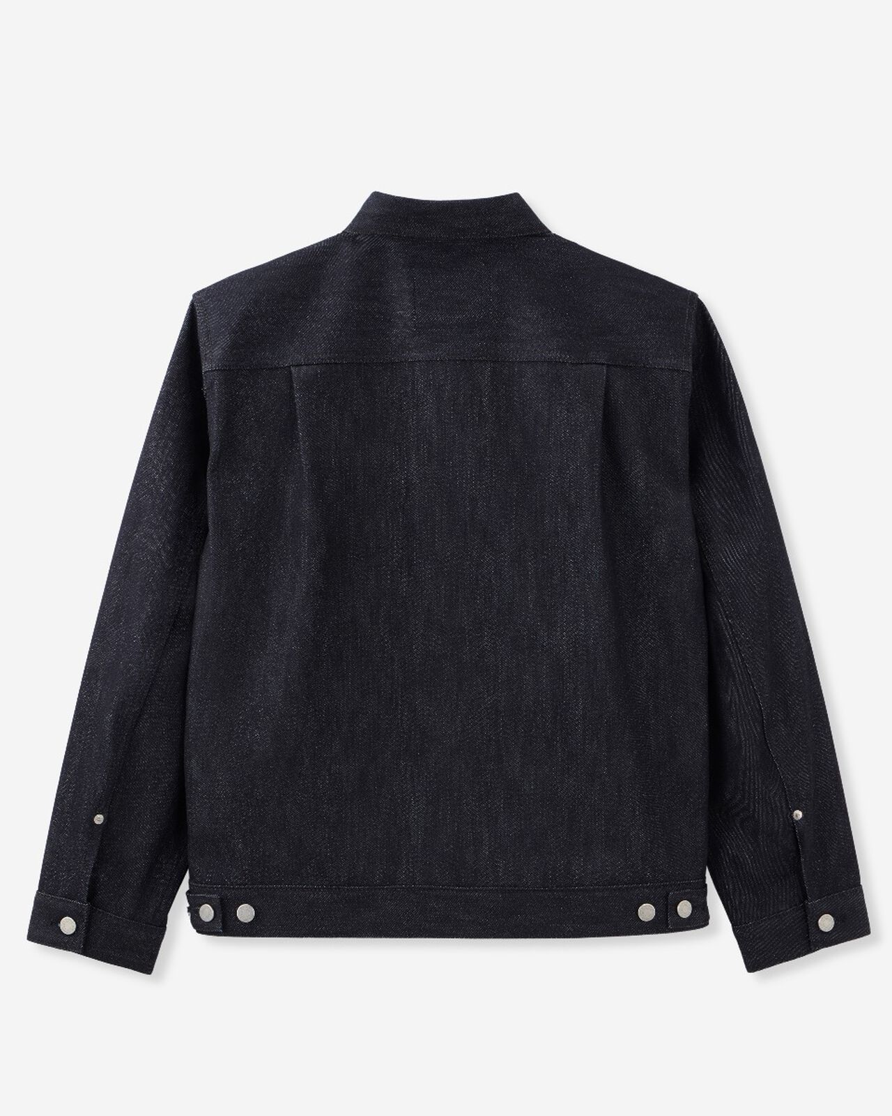 #002 CASHMERE DENIM JACKET 13.7oz,Indigo, large image number 8