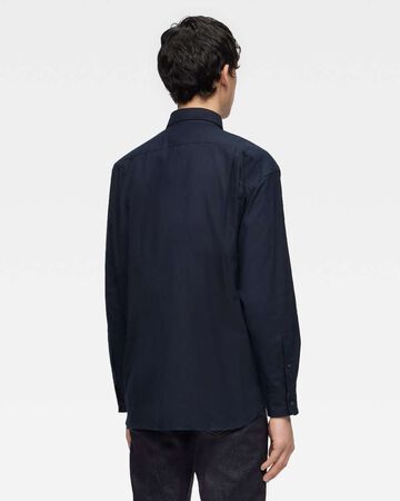 POPLIN L/S SHIRT - INDIGO,Indigo, small image number 13