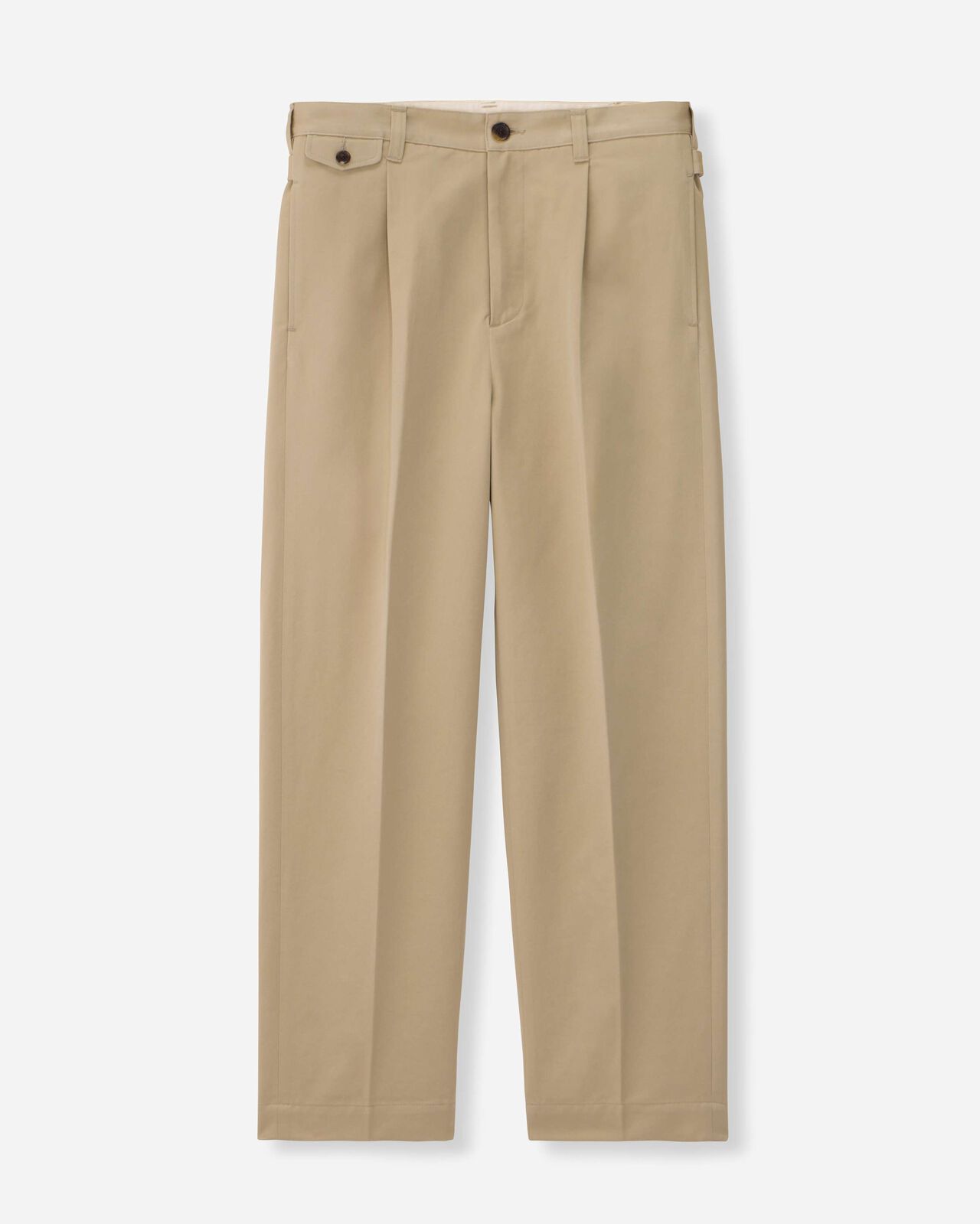WESTPOINT TROUSERS-FABRIC DYE,BEG, large image number 4