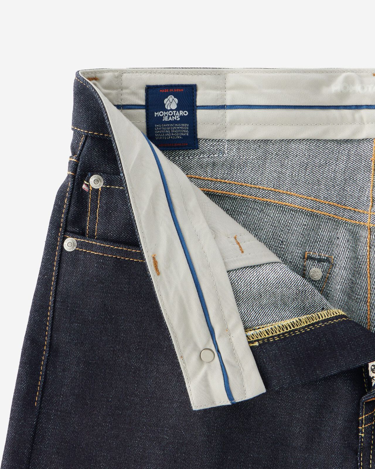 #100 STANDARD STRAIGHT 14.7oz ZIPPER FLY,Indigo, large image number 11