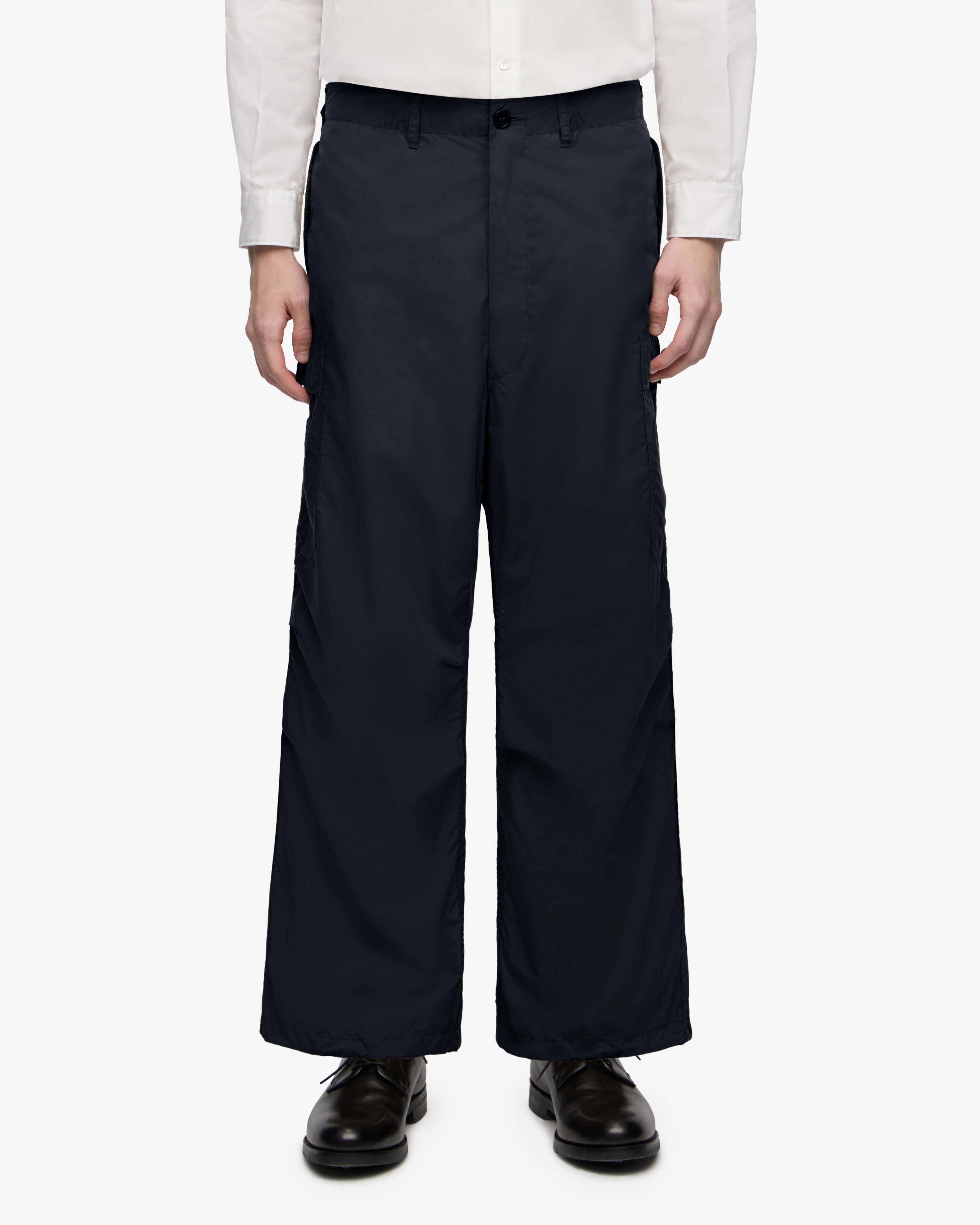 COTTON SILK CARGO PANTS