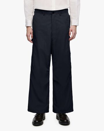 [Mid Feb Release] COTTON SILK CARGO PANTS,NAVY, large image number 9