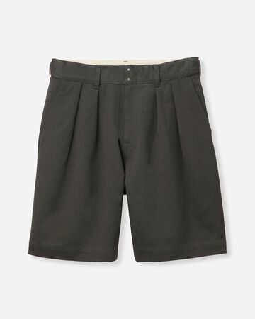 [Mid Feb Release] WESTPOINT WIDE SHORTS-FABRIC DYE,Light Black, large image number 12