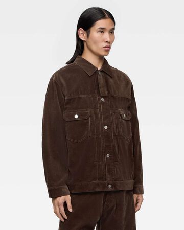 #002 CORDUROY JACKET,BRN, large image number 1