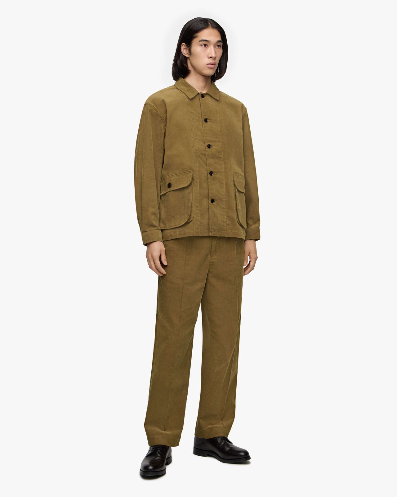 [Mid Feb Release] CORDUROY JACKET,BEG, large image number 3