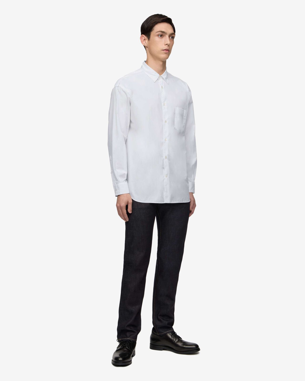 BROAD L/S SHIRT,Weiß, large image number 3