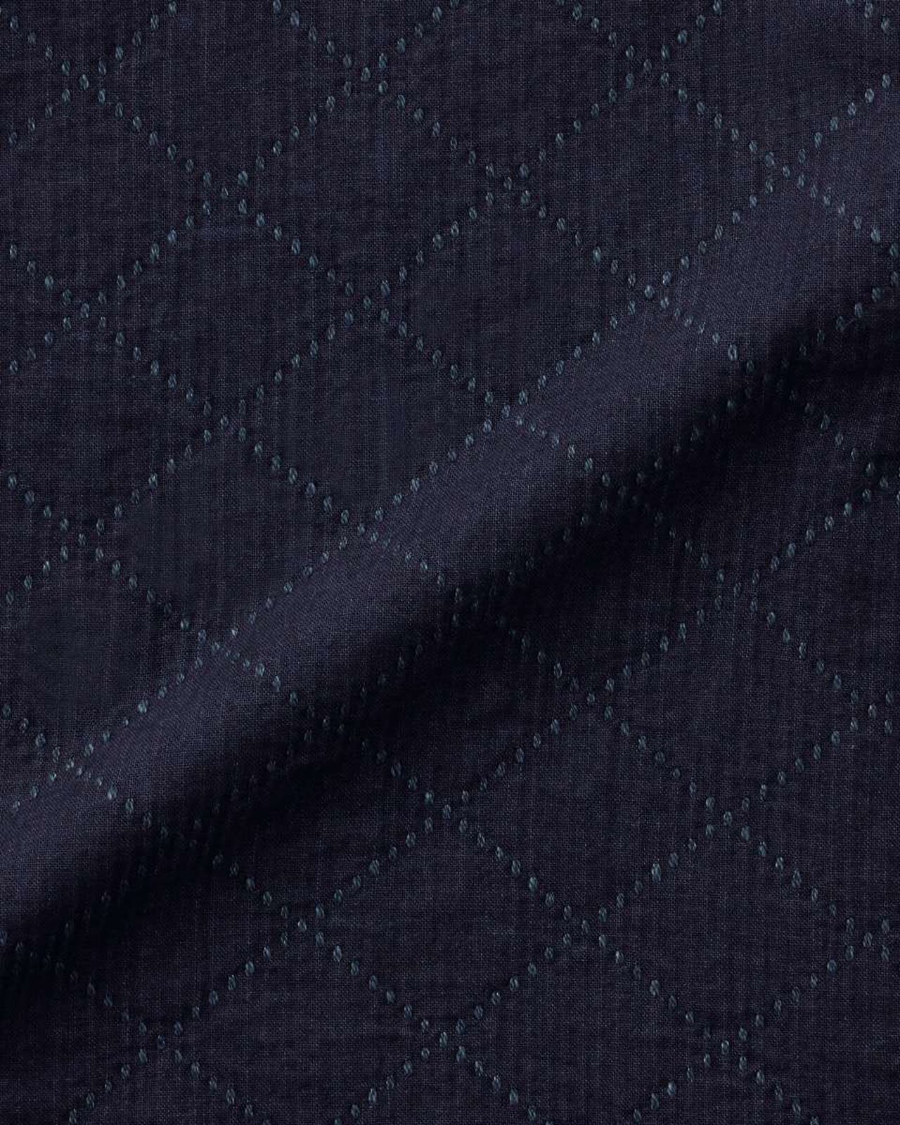 INDIGO SASHIKO SHIRT,Indigo, large image number 9