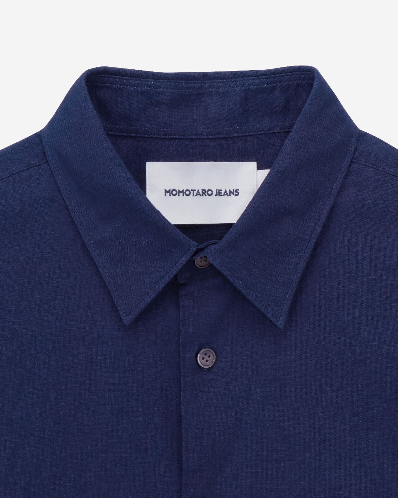POPLIN L/S SHIRT - INDIGO,Indigo, large image number 7