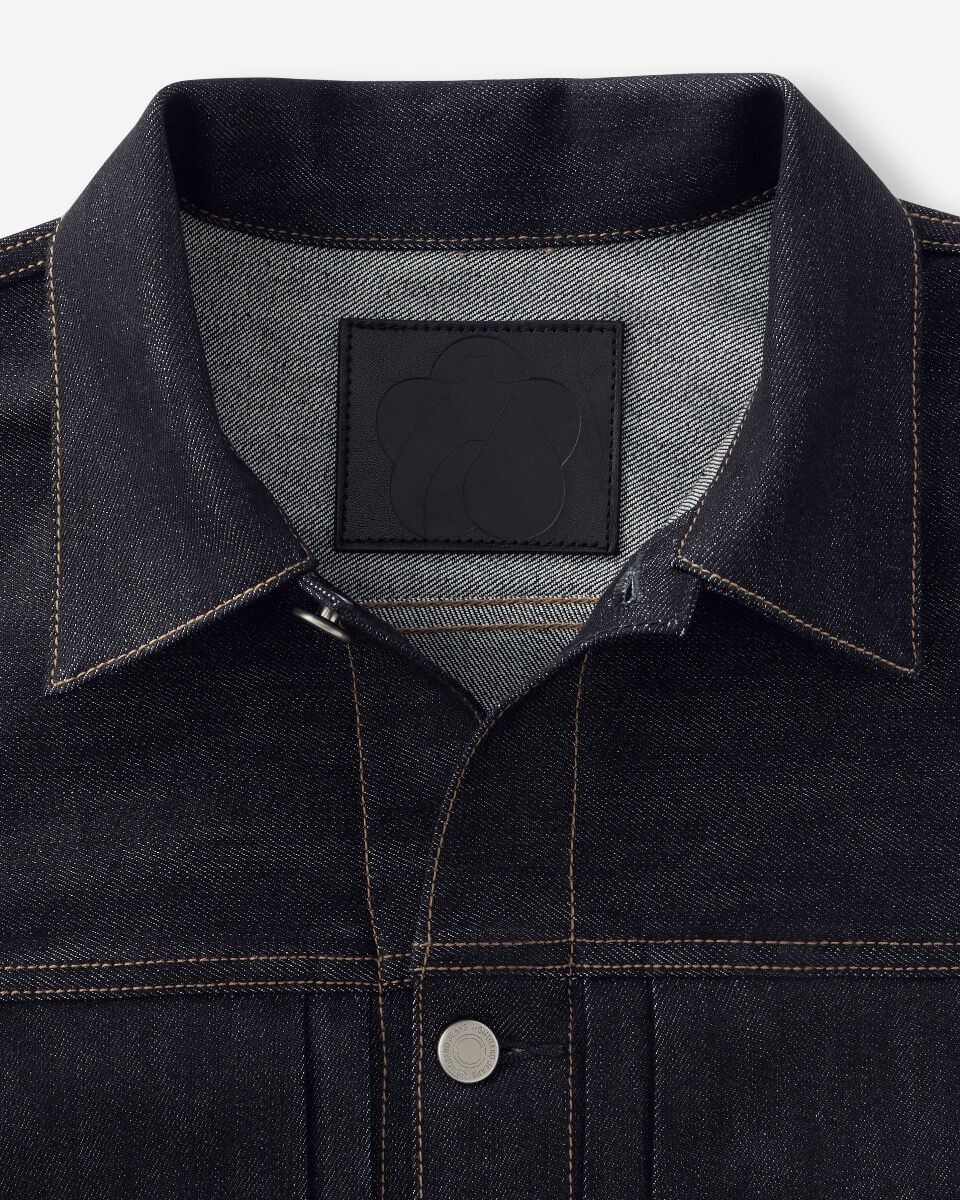 002 SILK DENIM JACKET 15oz