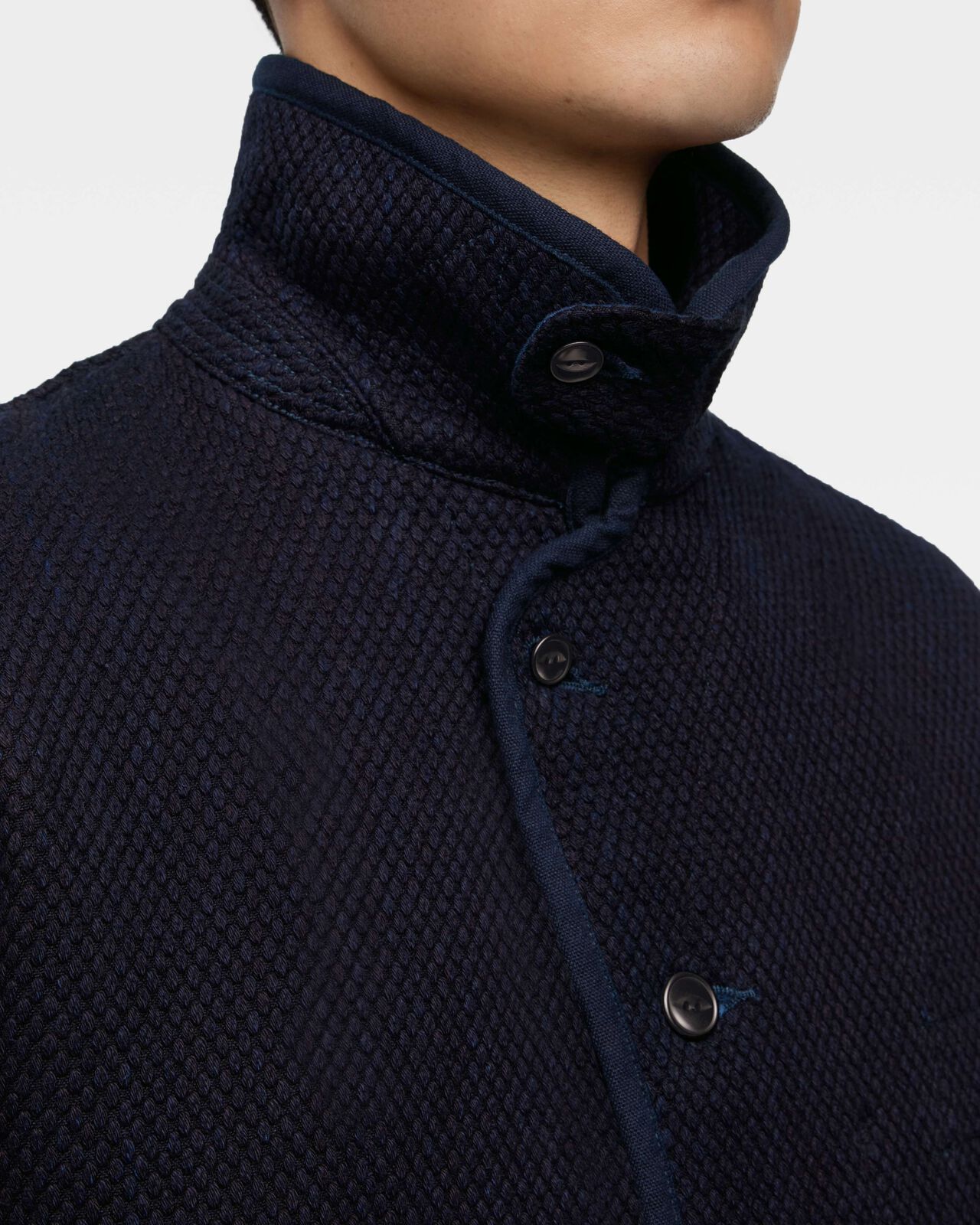 SASHIKO JKT,Indigo, large image number 6