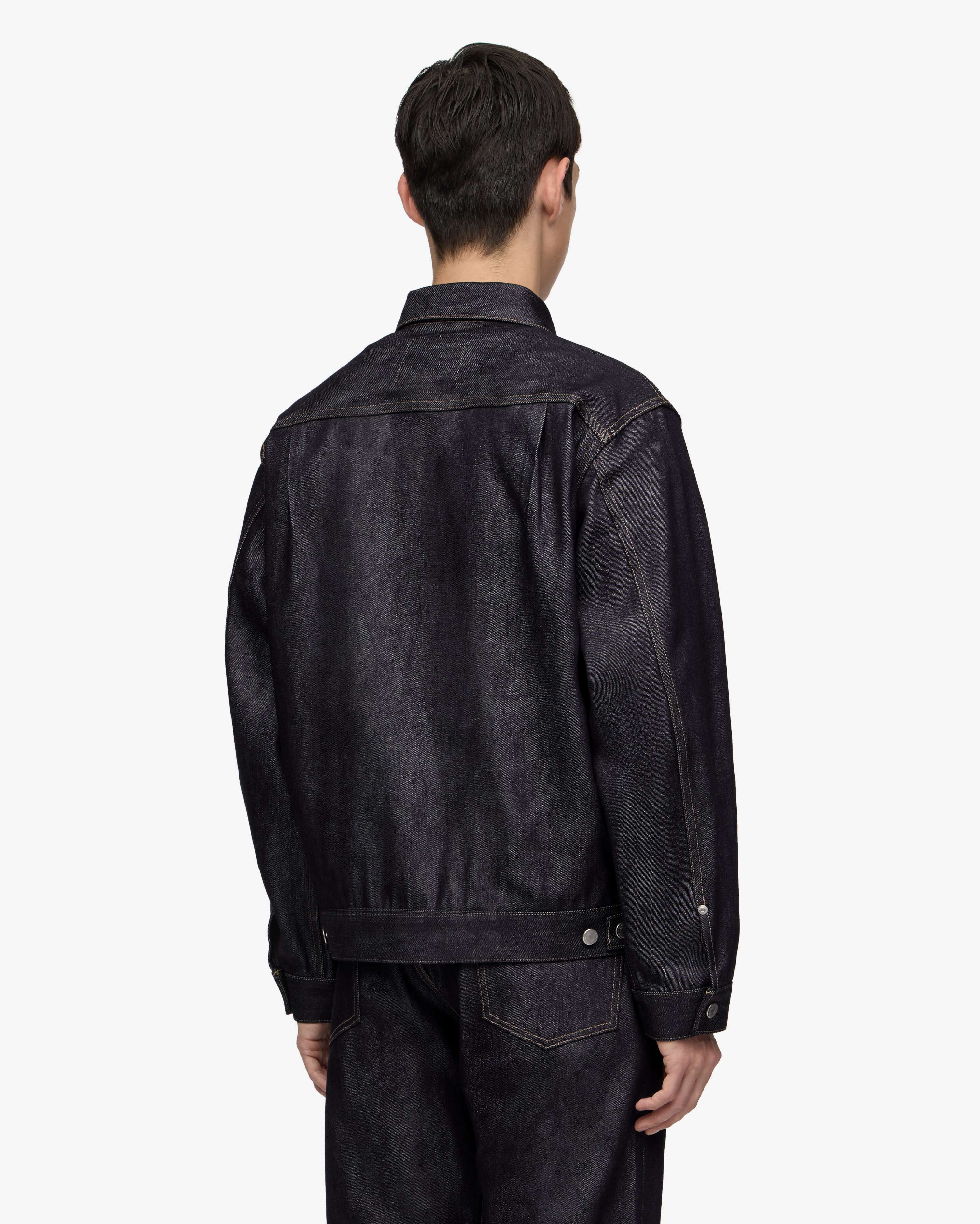 002 SILK DENIM JACKET 15oz