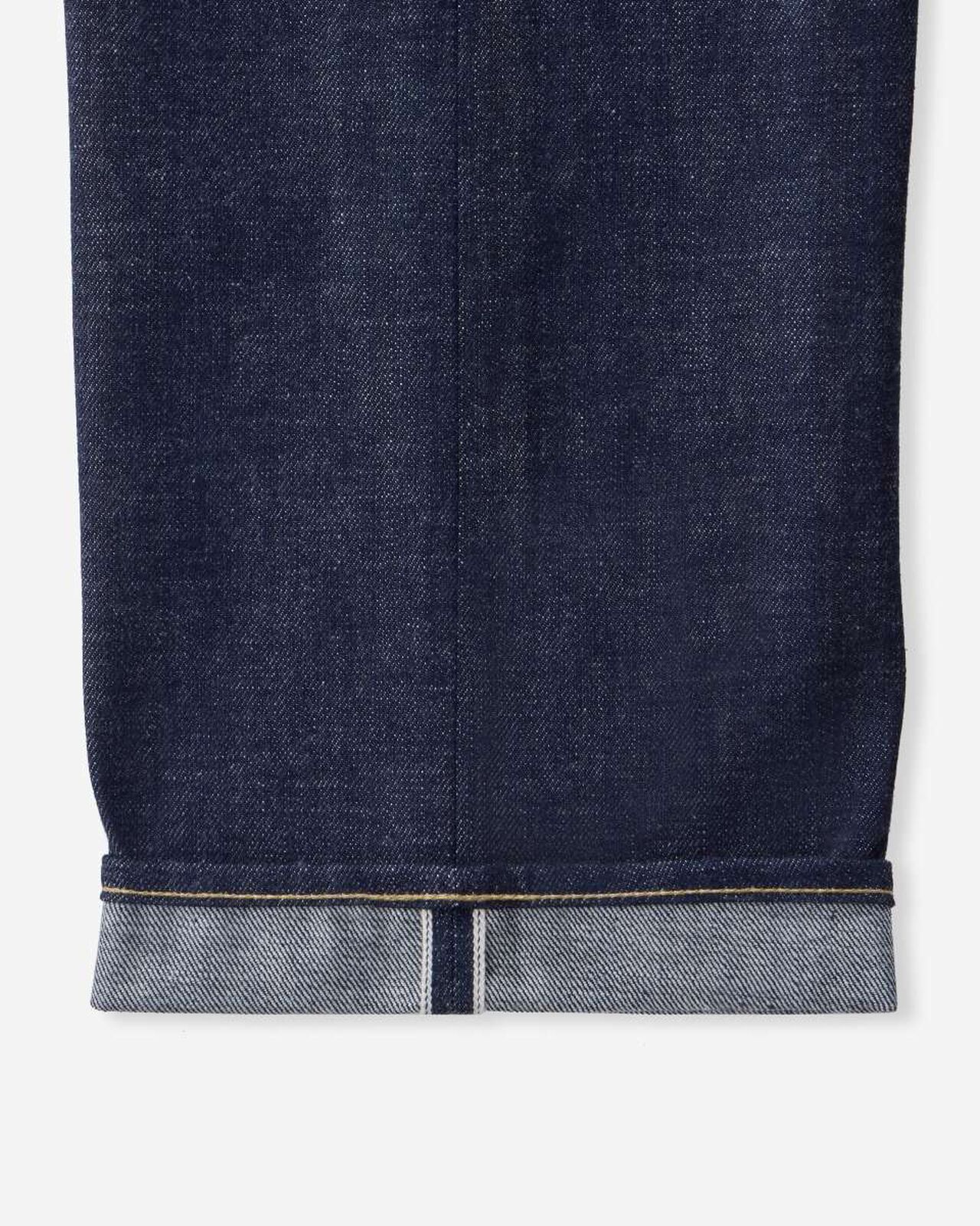 #100 NATURAL INDIGO STRAIGHT 12.2oz,AI, large image number 8