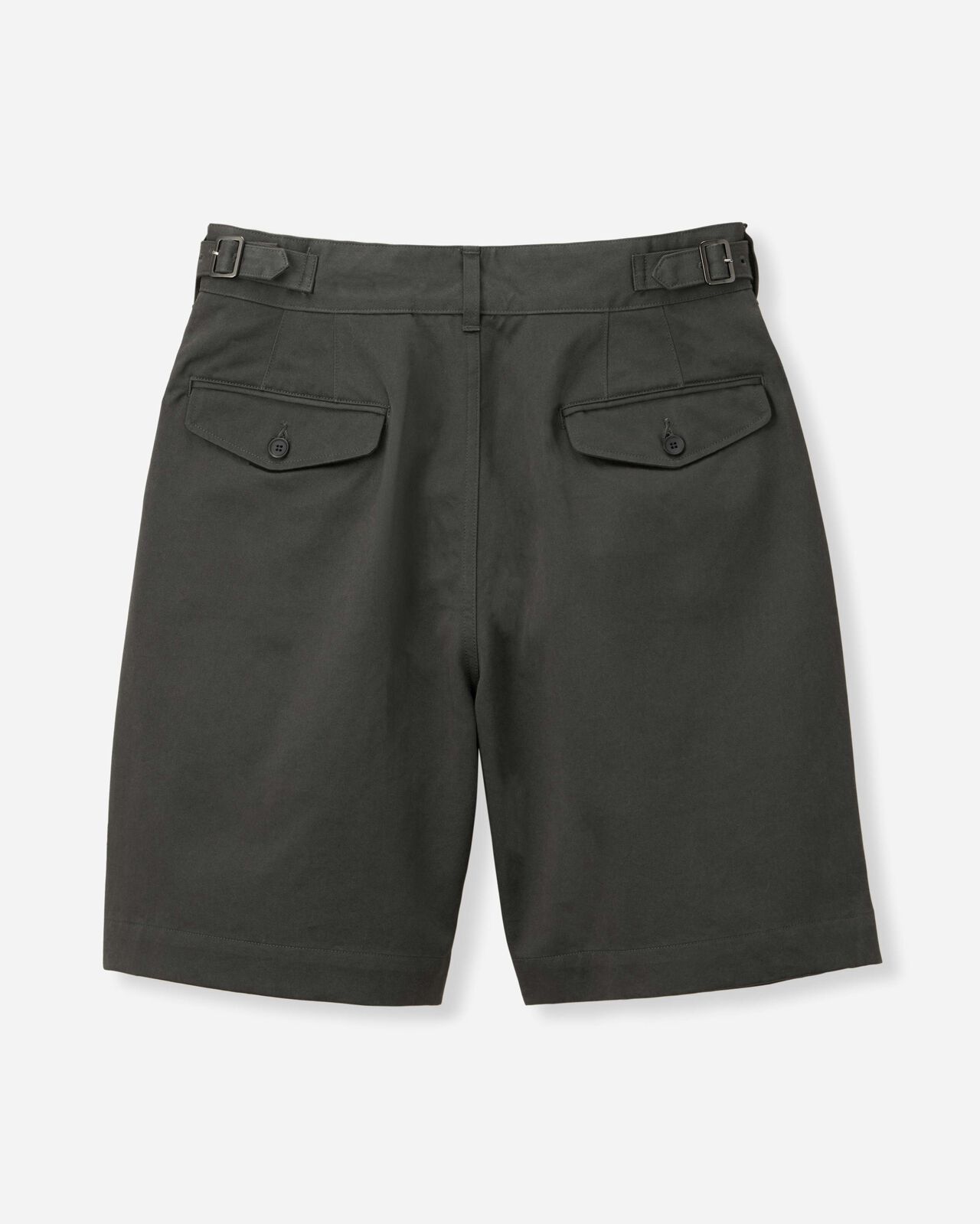 [Mid Feb Release] WESTPOINT WIDE SHORTS-FABRIC DYE,Light Black, large image number 13