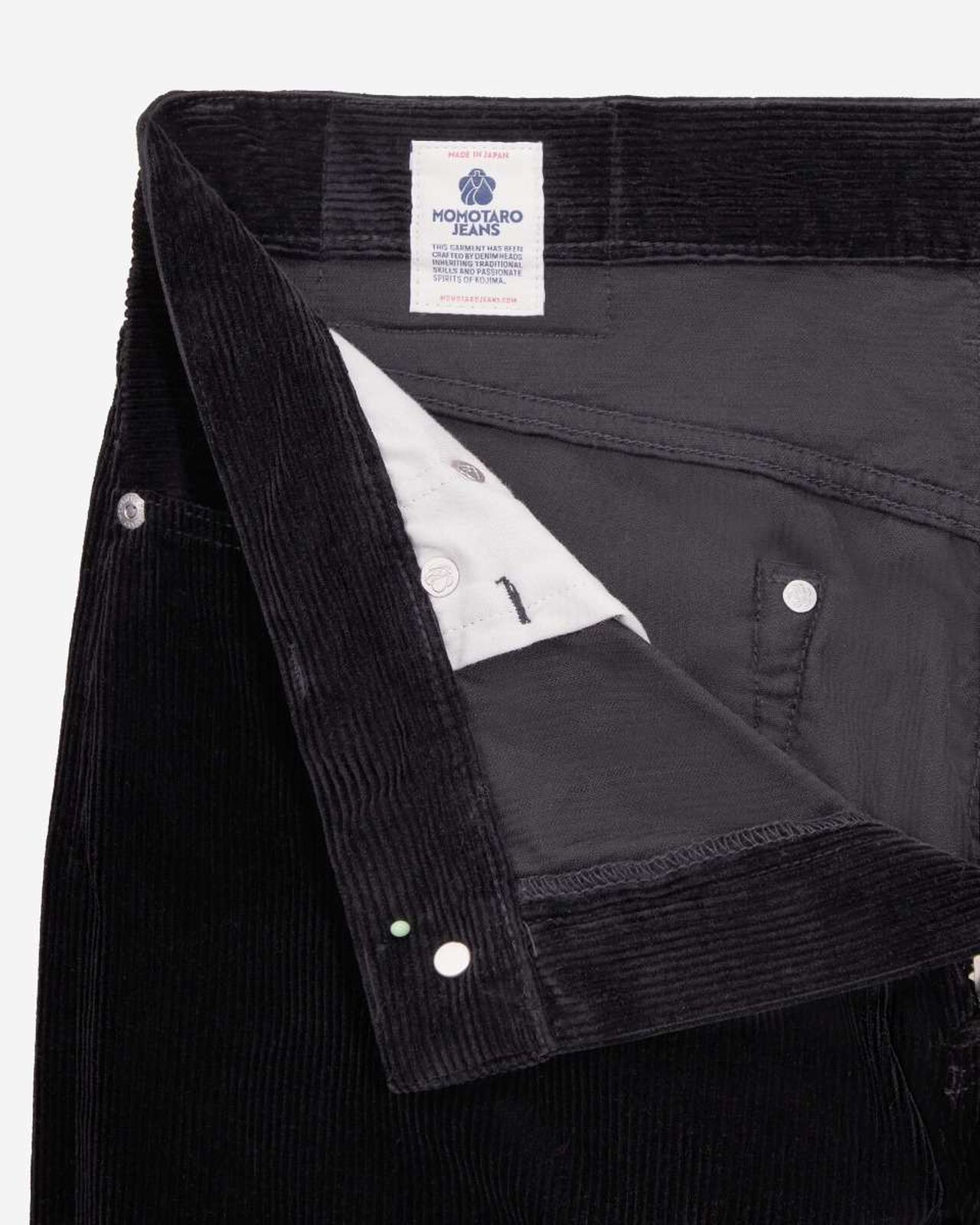 #100 STRAIGHT - CORDUROY,BLK, large image number 8