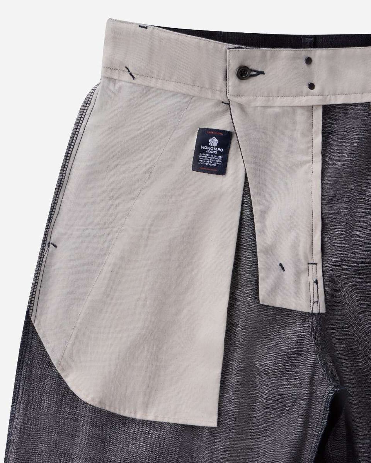 DENIM WIDE SHORTS,Indigo, large image number 8