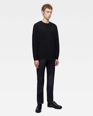 ZIMBABWE COTTON L/S TEE,BLK, small image number 3