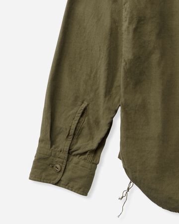 [Late Mar Release] LINEN L/S SHIRT,BLK, large image number 9